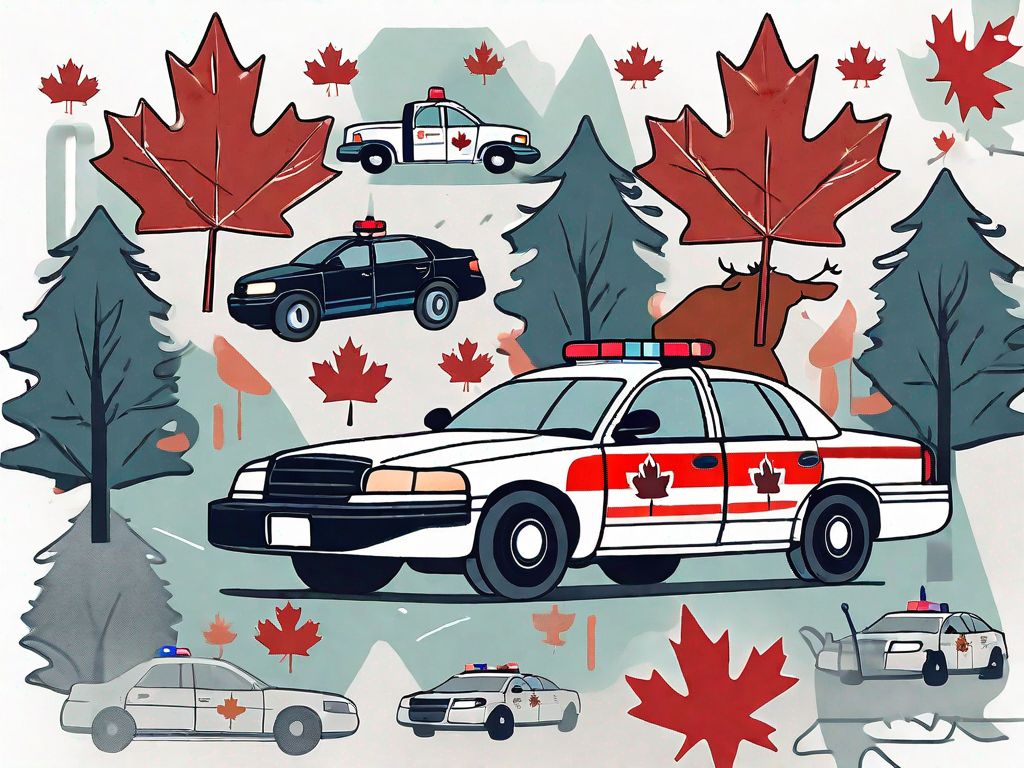 What Happens If You Refuse a Breathalyzer Test in Canada? A canadian police car with a breathalyzer device on the hood