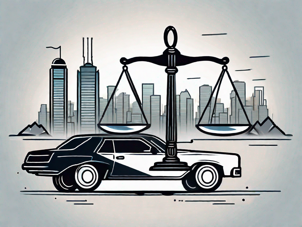 DUI lawyer in Vancouver A balanced scale symbolizing justice