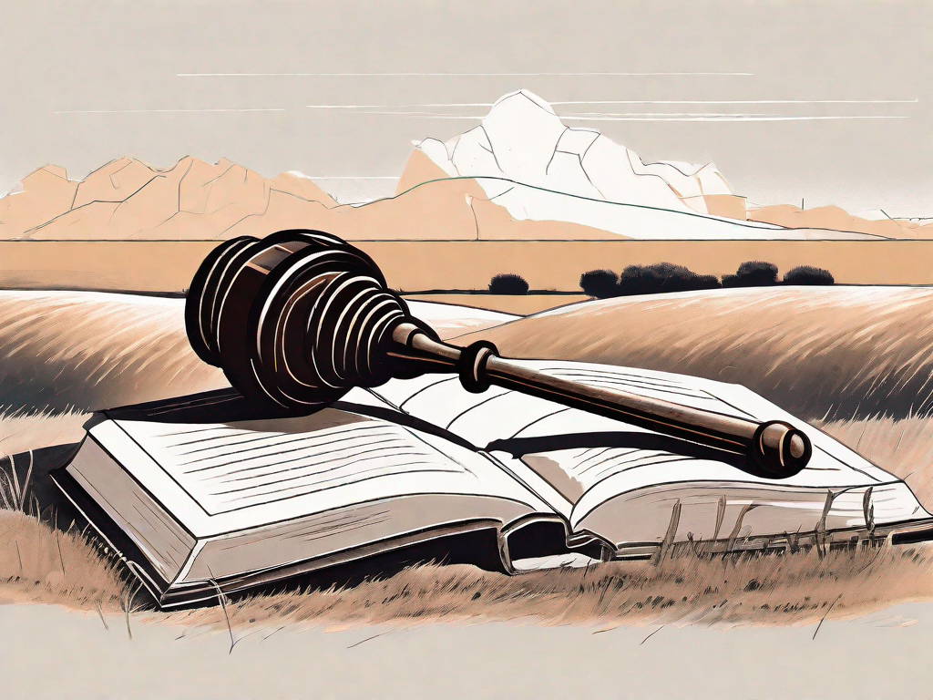 DUI lawyer in Grande Prairie A gavel resting on a book symbolizing law