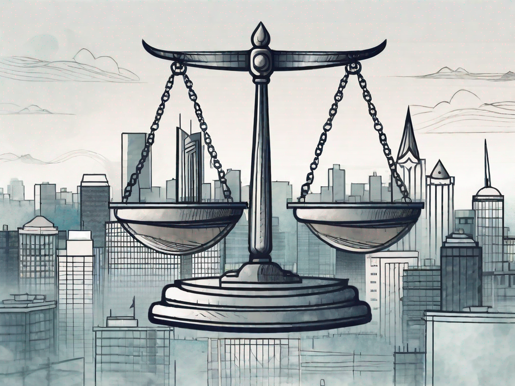 Dui Lawyer In Halifax A balanced scale on top of a legal document