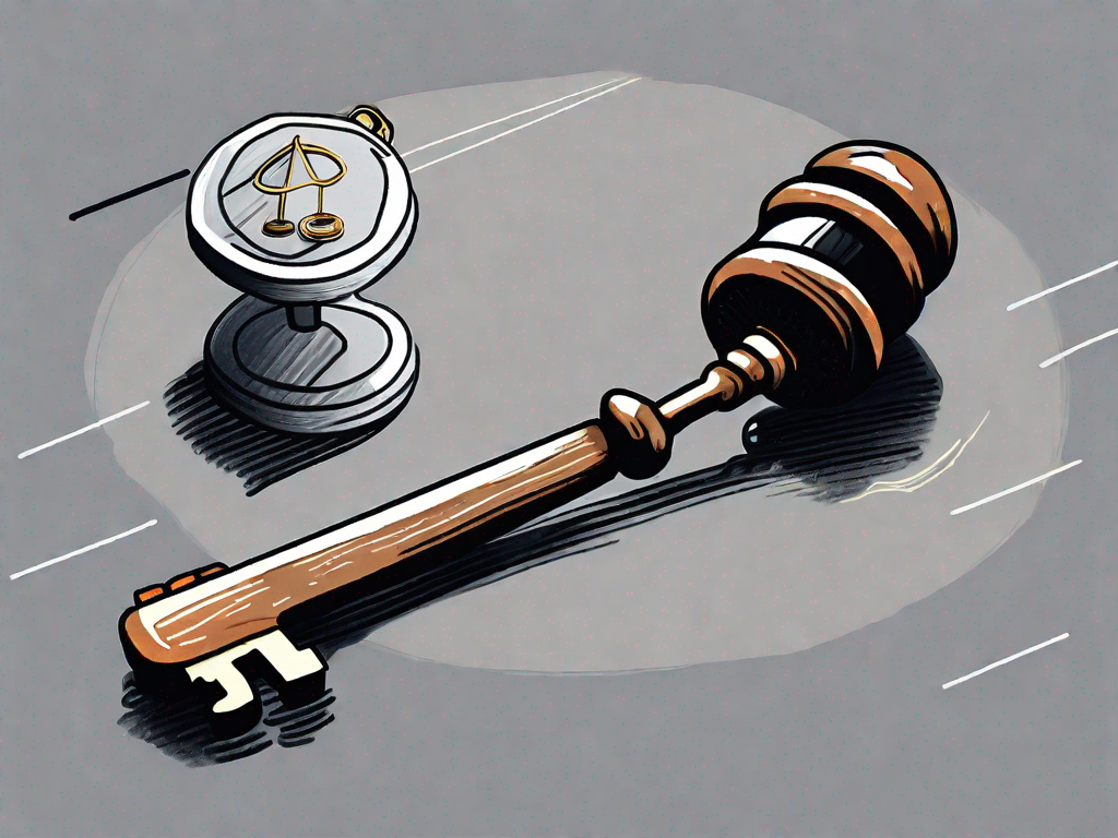 Should I Plead Guilty To First Dui A pair of car keys next to a gavel